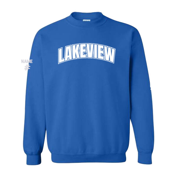 Gildan Unisex Lakeview Printed Crewneck Thumbnail